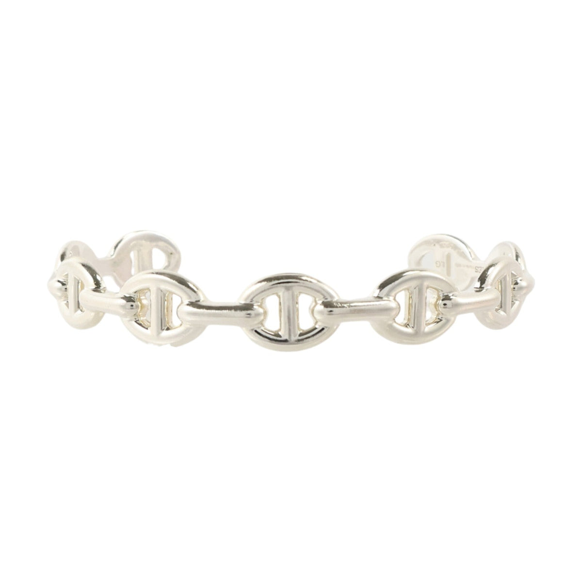 HERMES Chaine d'Ancre Enchainee · Sterling