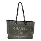 Chanel Deauville · Medium Tote · Canvas