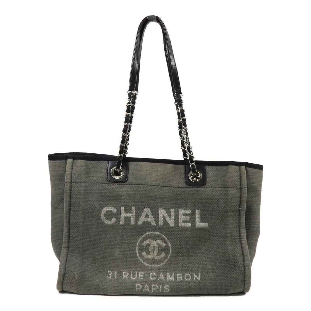 Chanel Deauville · Medium Tote · Canvas