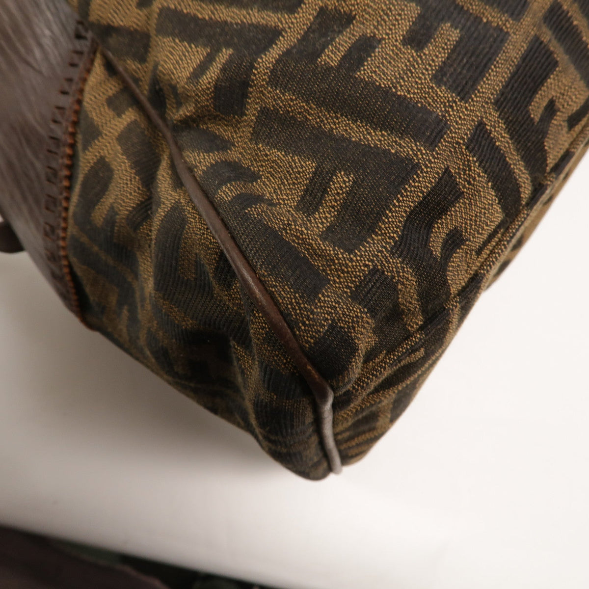 Fendi Chef De Jour · Canvas Shoulder Bag