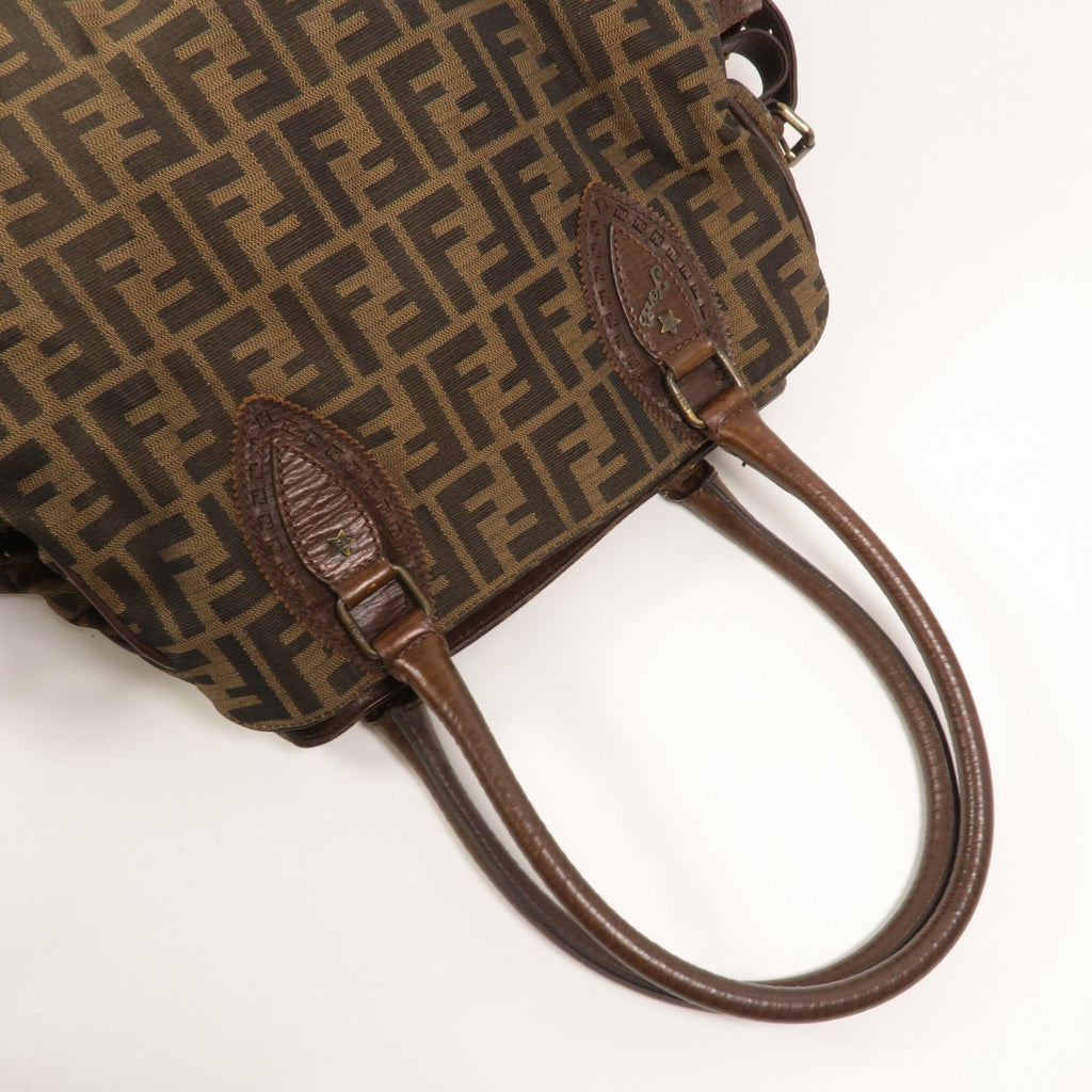 Fendi Chef De Jour · Canvas Shoulder Bag