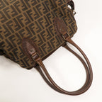 Fendi Chef De Jour · Canvas Shoulder Bag