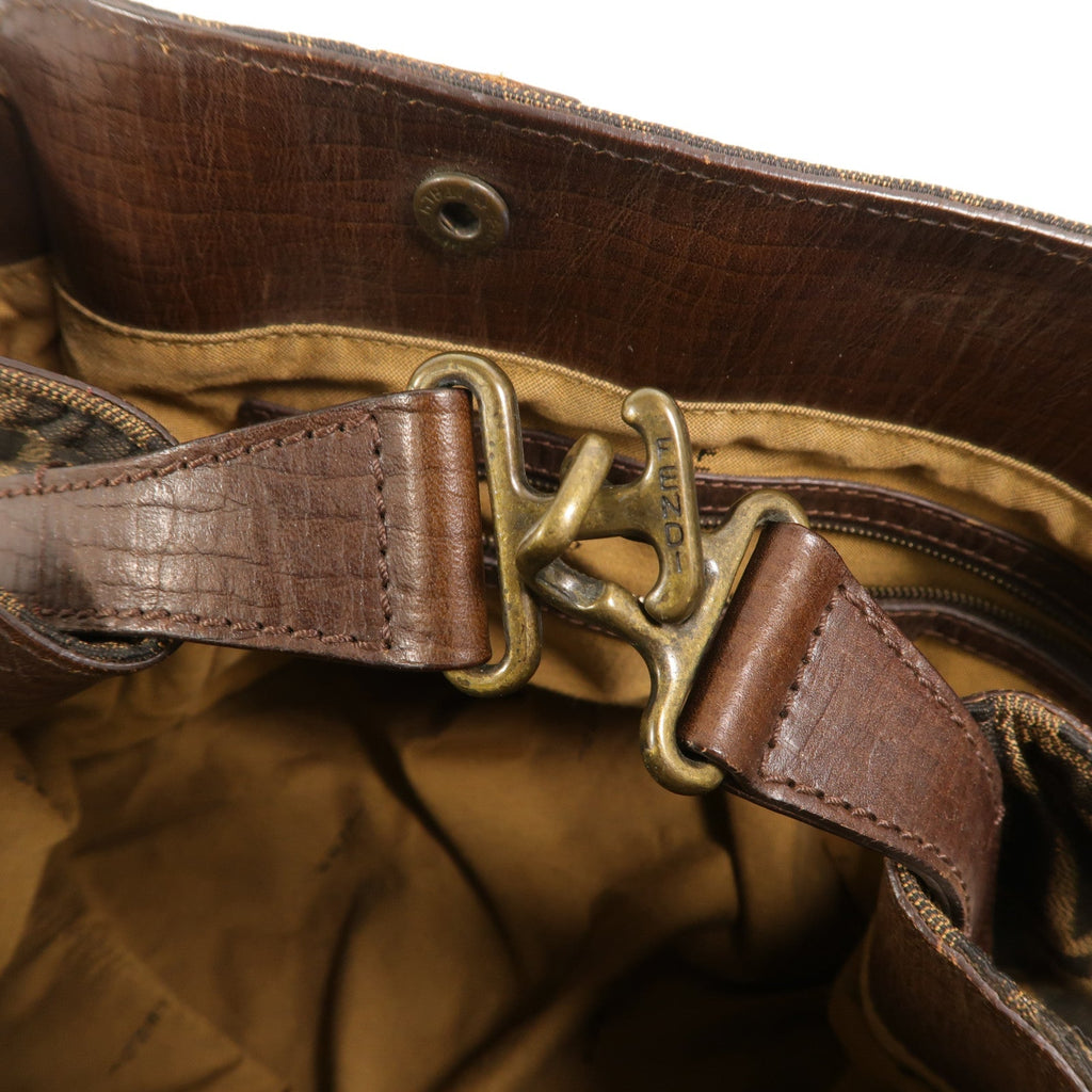 Fendi Chef De Jour · Canvas Shoulder Bag