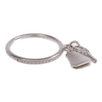 Hermès Kelly Clochette Ring · 18K White Gold