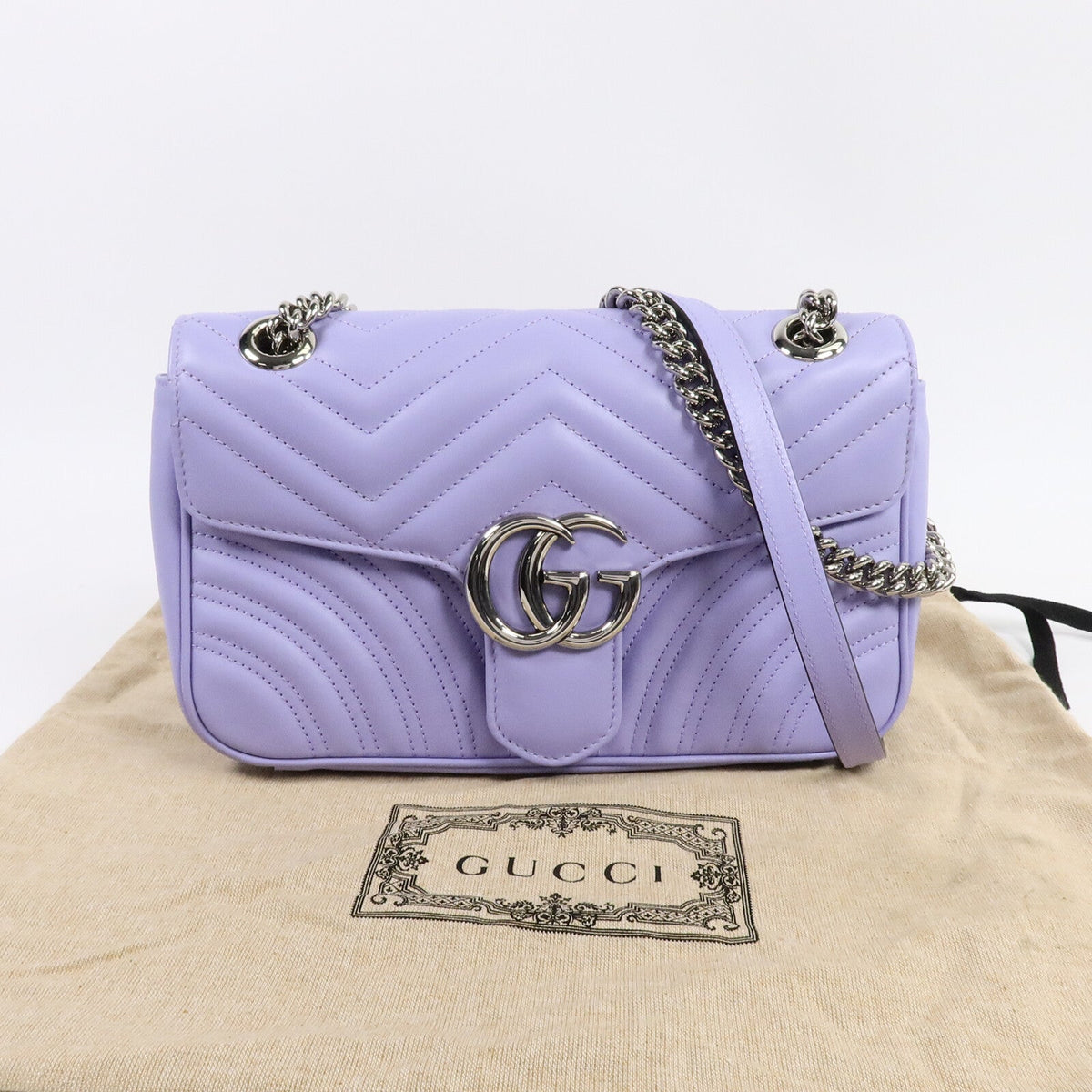 Gucci GG Marmont · Matelassé Chain Bag