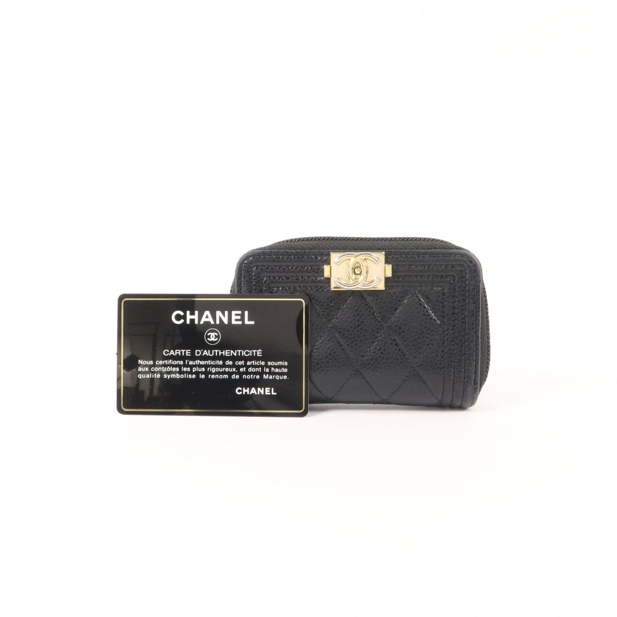 Chanel Boy · Calfskin · Coin Purse