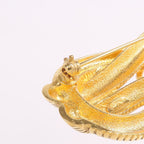 Chanel CC Brooch · Gold-Tone