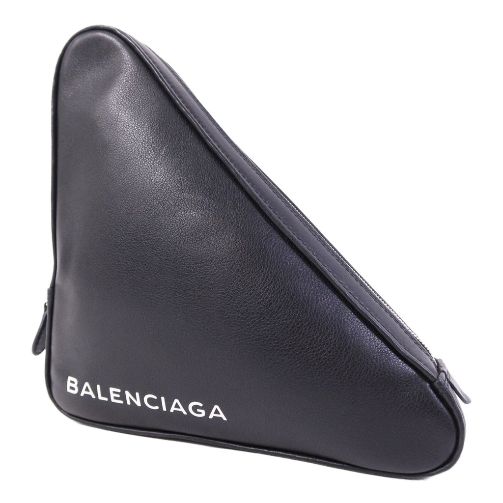 Balenciaga Triangle Clutch · Calfskin