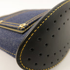 Delvaux Pin Mini · Denim Bucket Bag