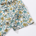 Hawaiian Shirt For Men BohoZebra By Amy Suther Shirt Camp Collar 100% Cotton