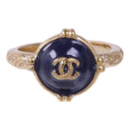 Chanel CC Ring · Metal · US 6
