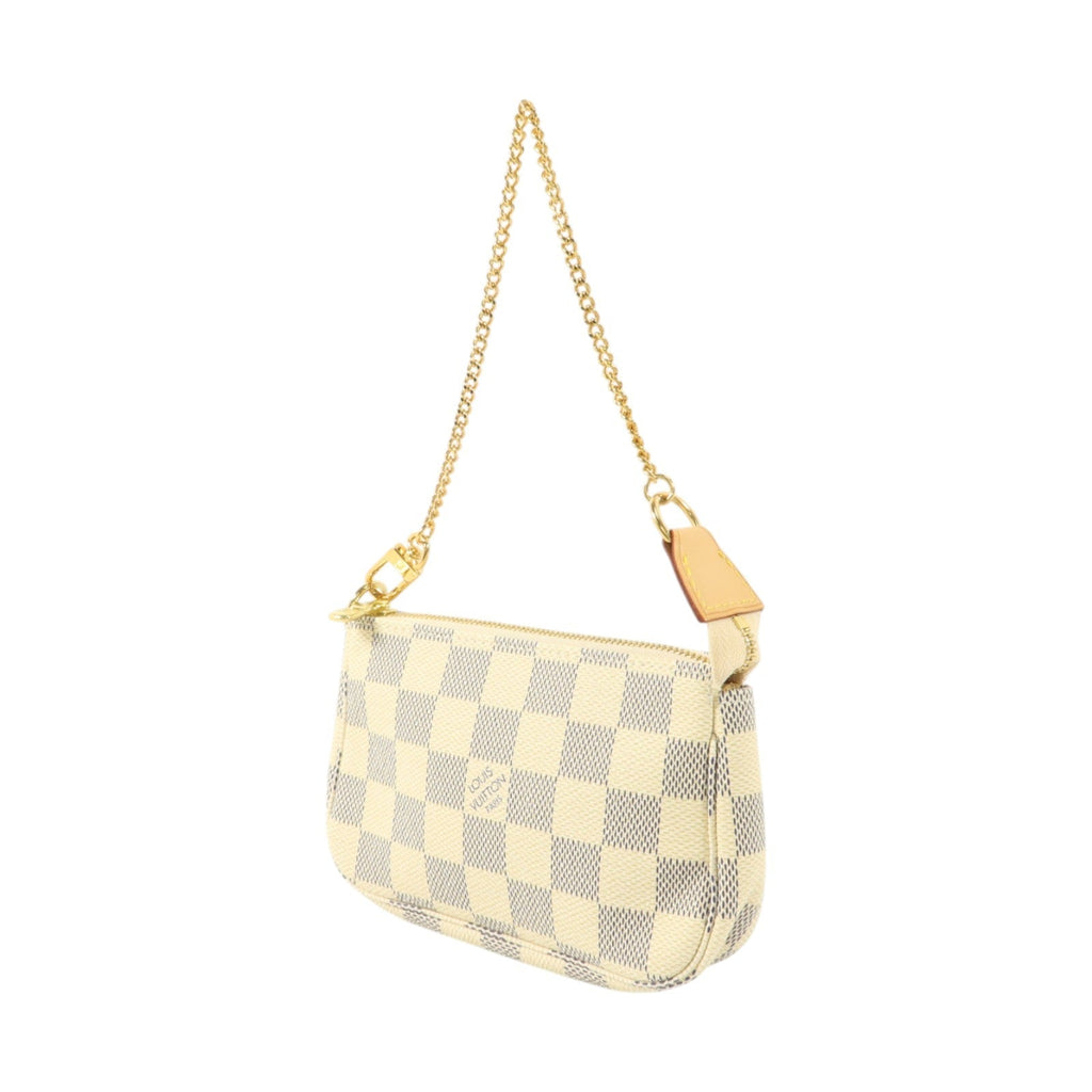 Louis Vuitton Mini Pochette · Damier Azur