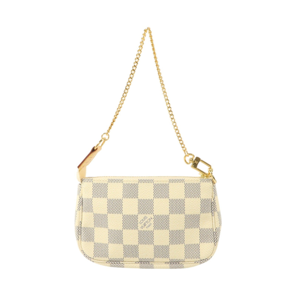 Louis Vuitton Mini Pochette · Damier Azur