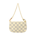 Louis Vuitton Mini Pochette · Damier Azur