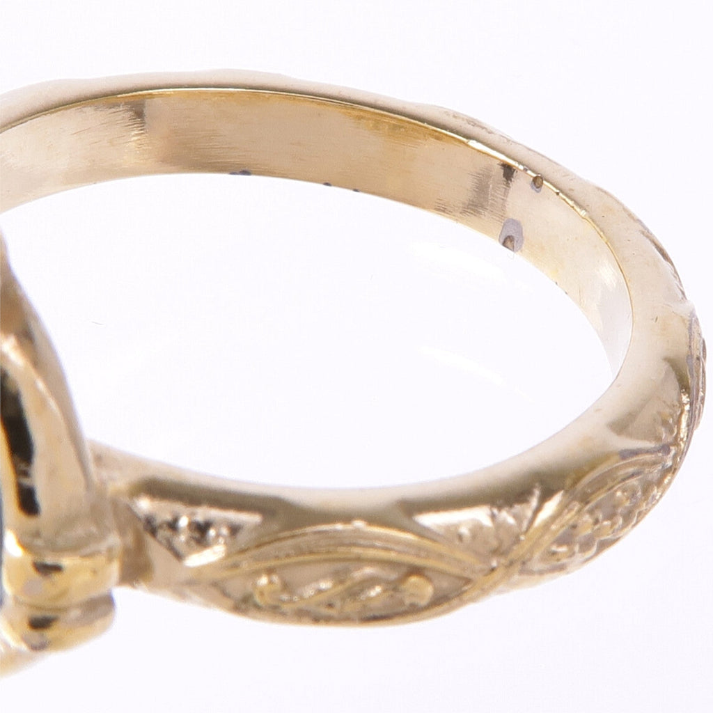 Chanel CC Ring · Metal · US 6