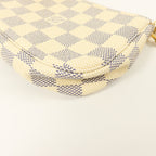 Louis Vuitton Mini Pochette · Damier Azur