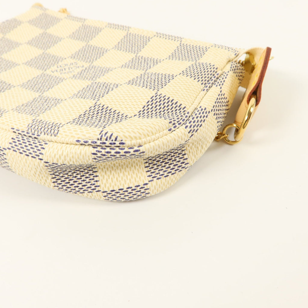 Louis Vuitton Mini Pochette · Damier Azur