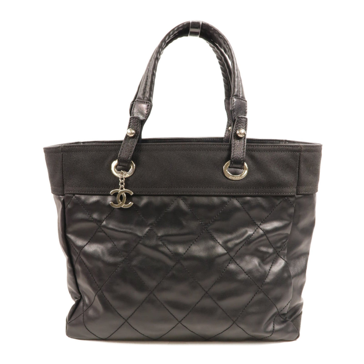 Chanel Paris Biarritz · Coated Canvas Tote
