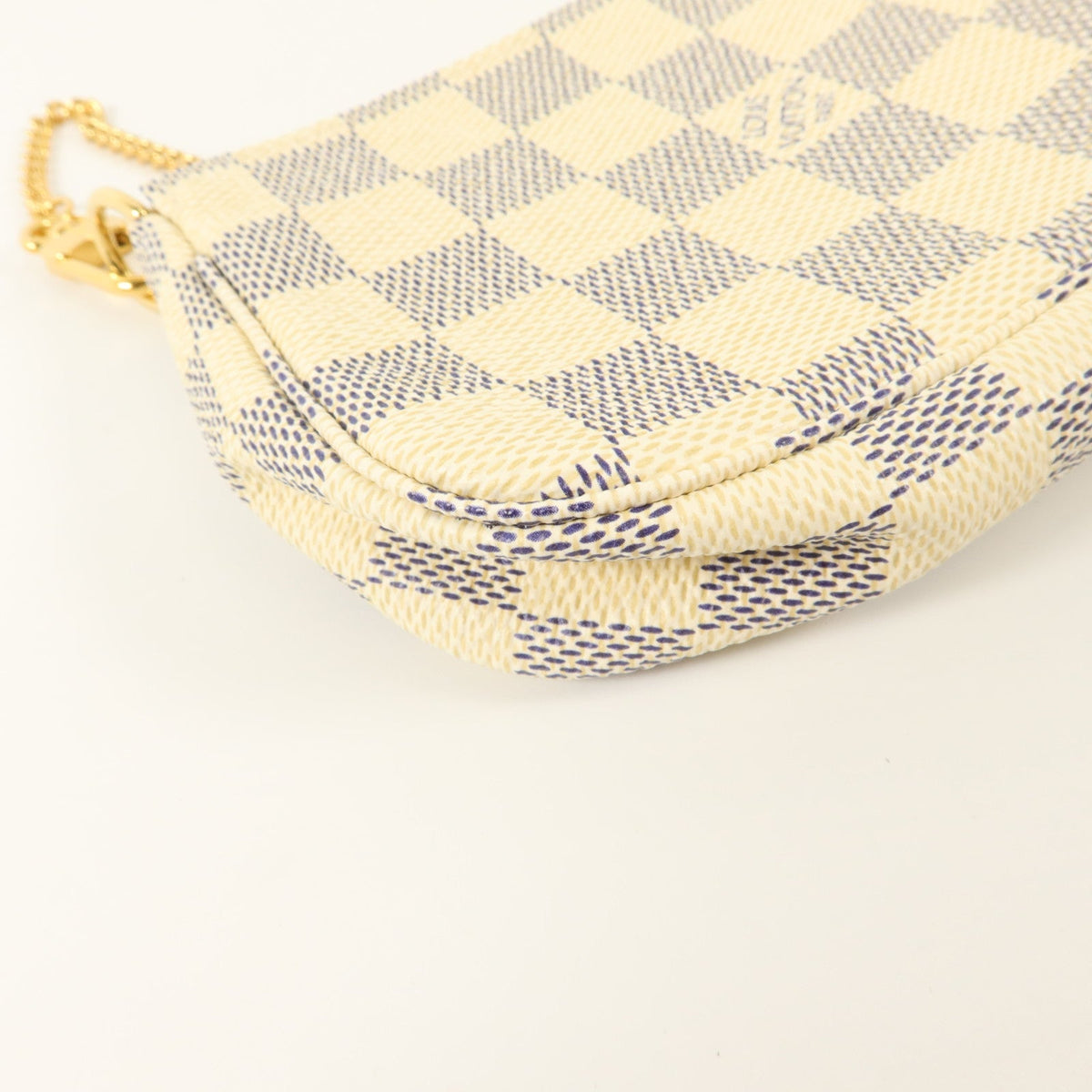 Louis Vuitton Mini Pochette · Damier Azur