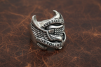 SK1036 Gents Live To Ride Ring Stainless Steel