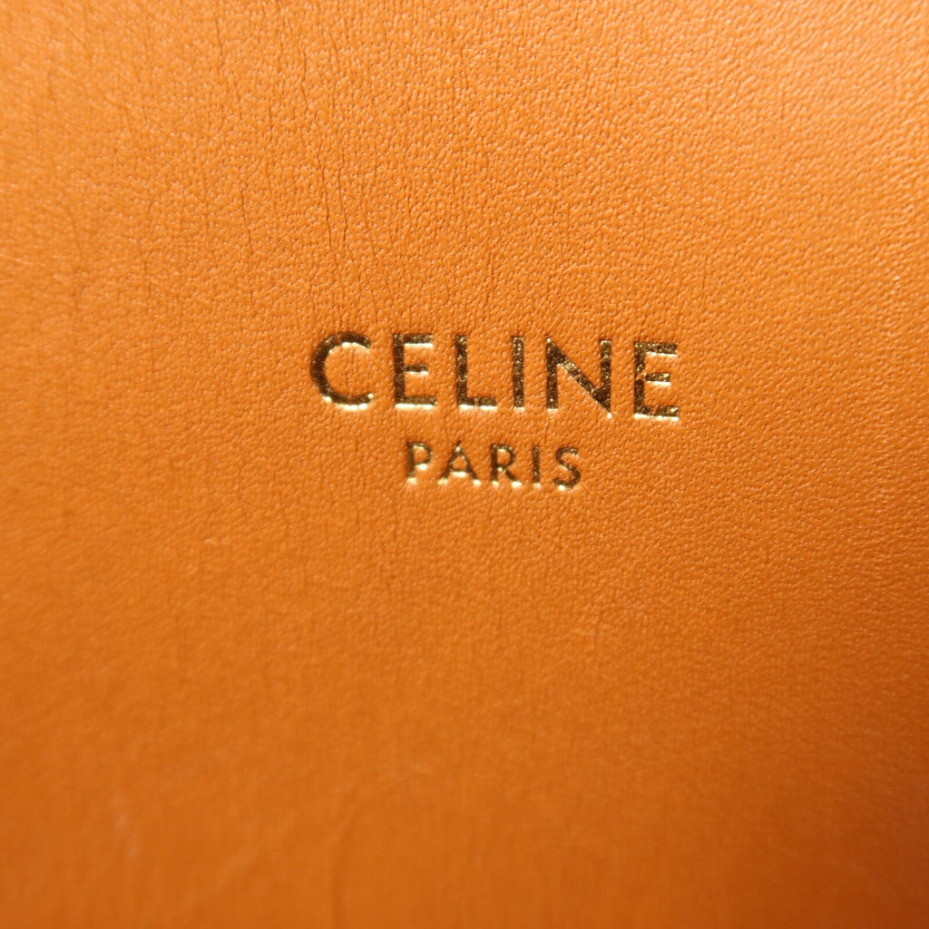 CELINE Cabas Vertical · Canvas & Calfskin