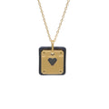 Hermès As Coeur · Swift Leather Necklace