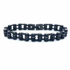 SK2802  Mini Size Black with black crystal center -