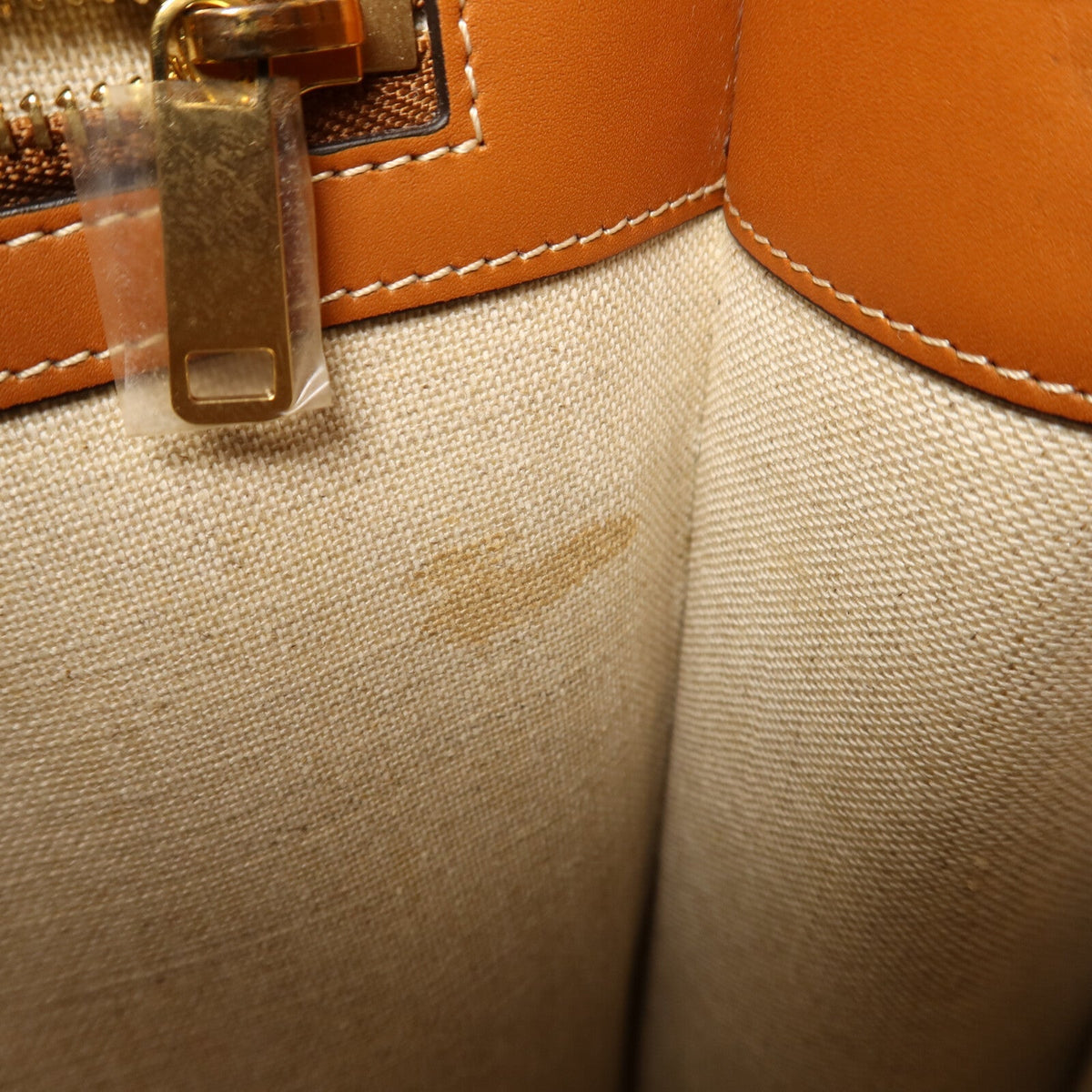 CELINE Cabas Vertical · Canvas & Calfskin