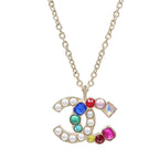 Chanel CC Logo Necklace · Metal