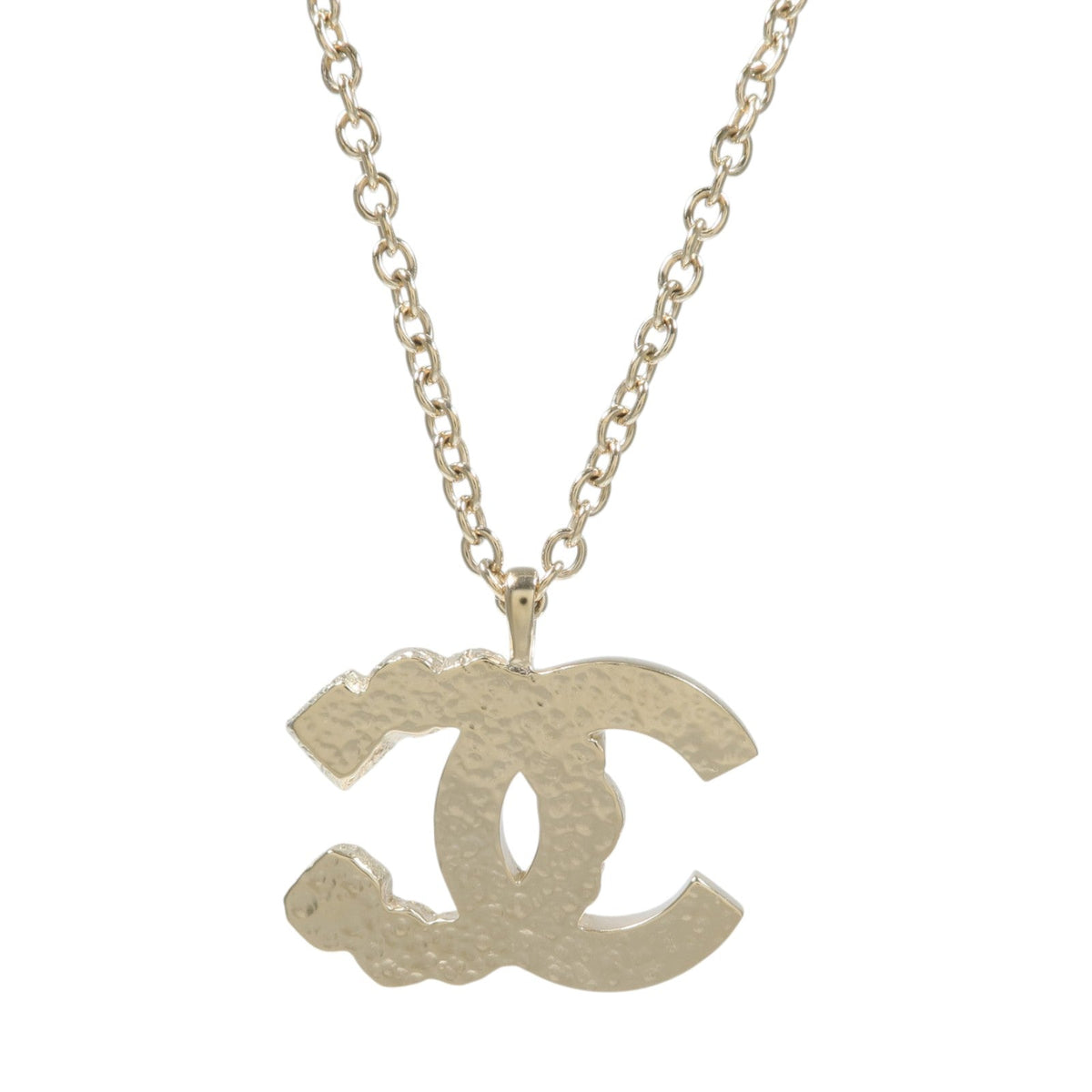 Chanel CC Logo Necklace · Metal