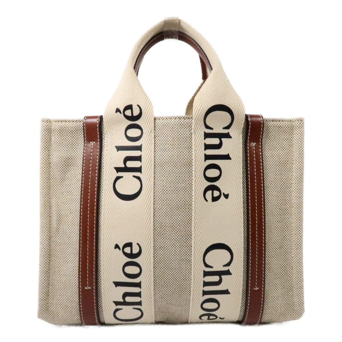 Chloé Mini Woody · Canvas