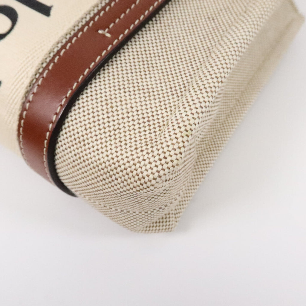 Chloé Mini Woody · Canvas