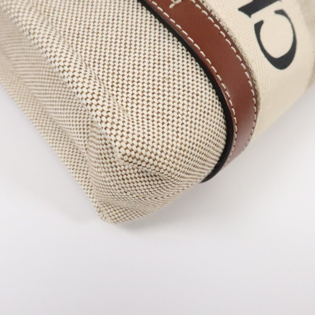 Chloé Mini Woody · Canvas