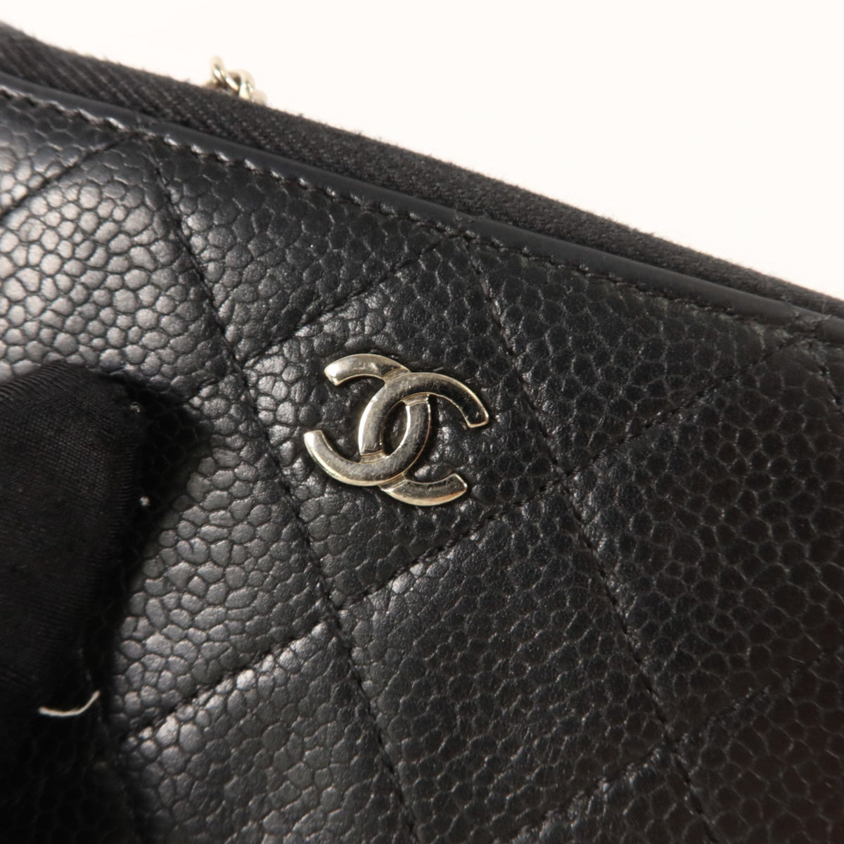 Chanel CC Coin Case · Calfskin