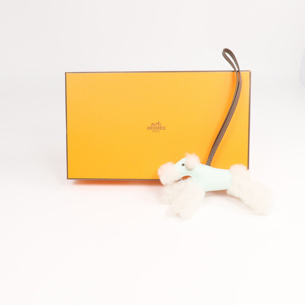 Hermès Budy Charm Milo · Vert Peppermint