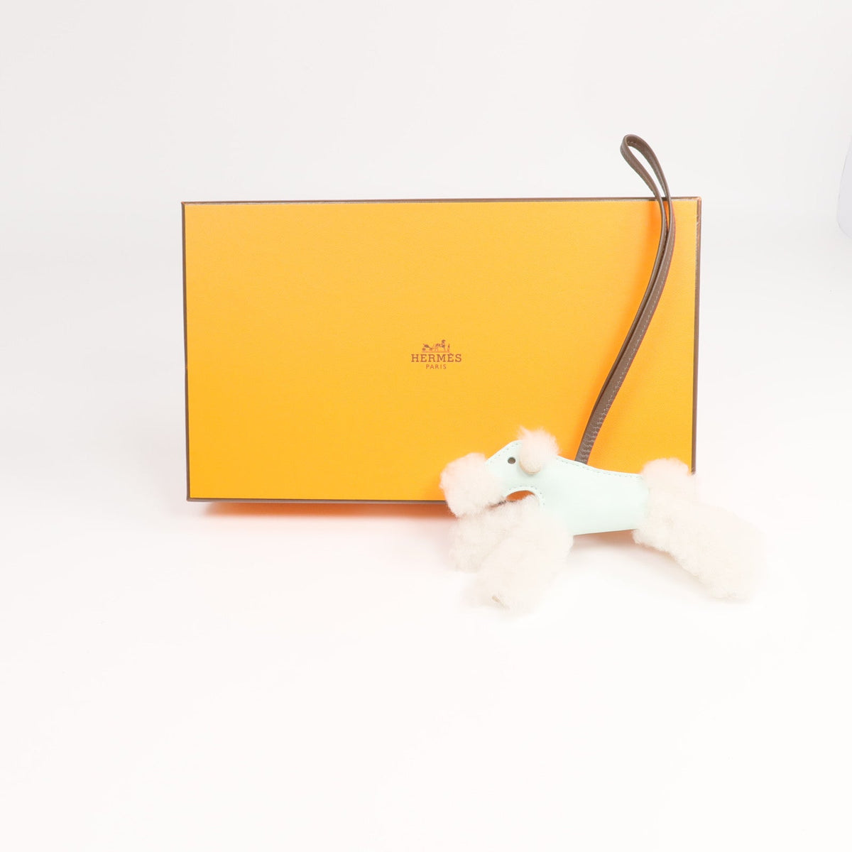 Hermès Budy Charm Milo · Vert Peppermint