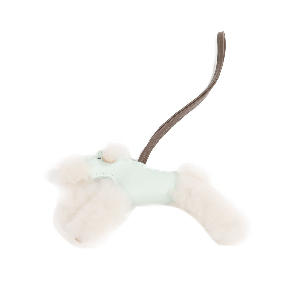 Hermès Budy Charm Milo · Vert Peppermint