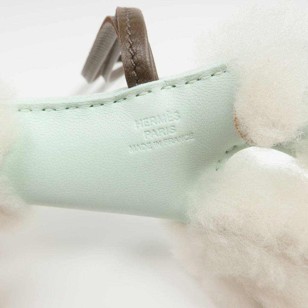 Hermès Budy Charm Milo · Vert Peppermint
