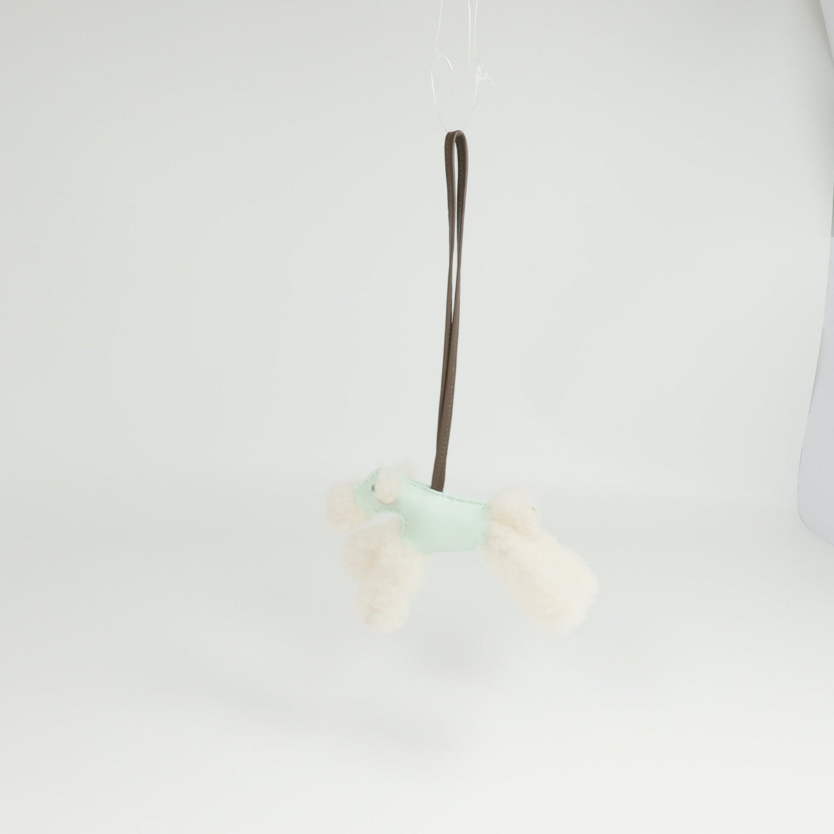 Hermès Budy Charm Milo · Vert Peppermint
