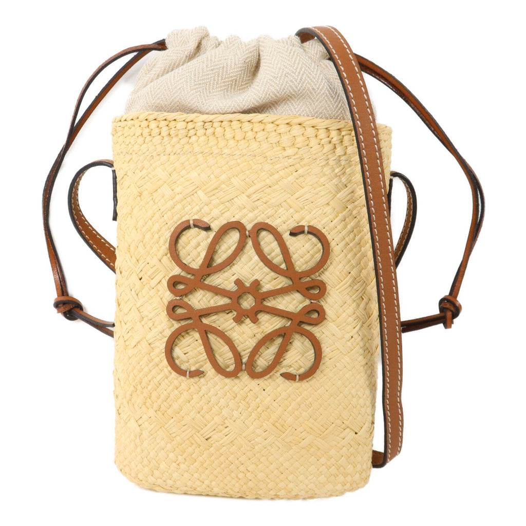 Loewe Square Pocket · Calfskin & Palm