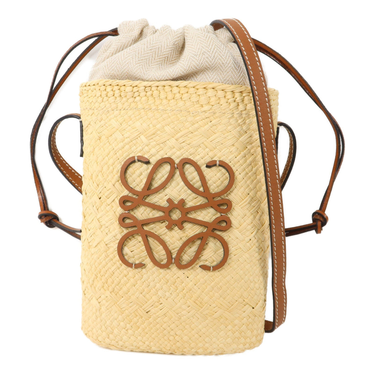 Loewe Square Pocket · Calfskin & Palm