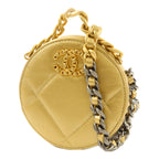 Chanel C19 Round Clutch · Lambskin