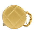 Chanel C19 Round Clutch · Lambskin