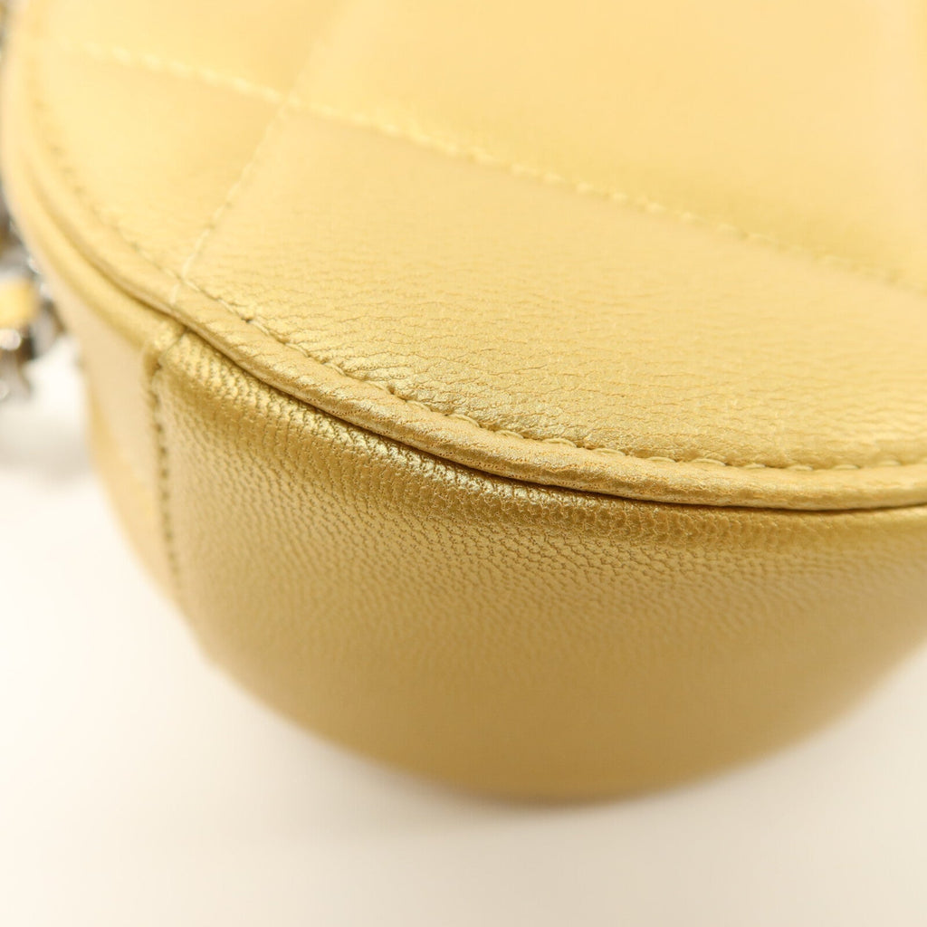 Chanel C19 Round Clutch · Lambskin