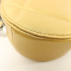 Chanel C19 Round Clutch · Lambskin