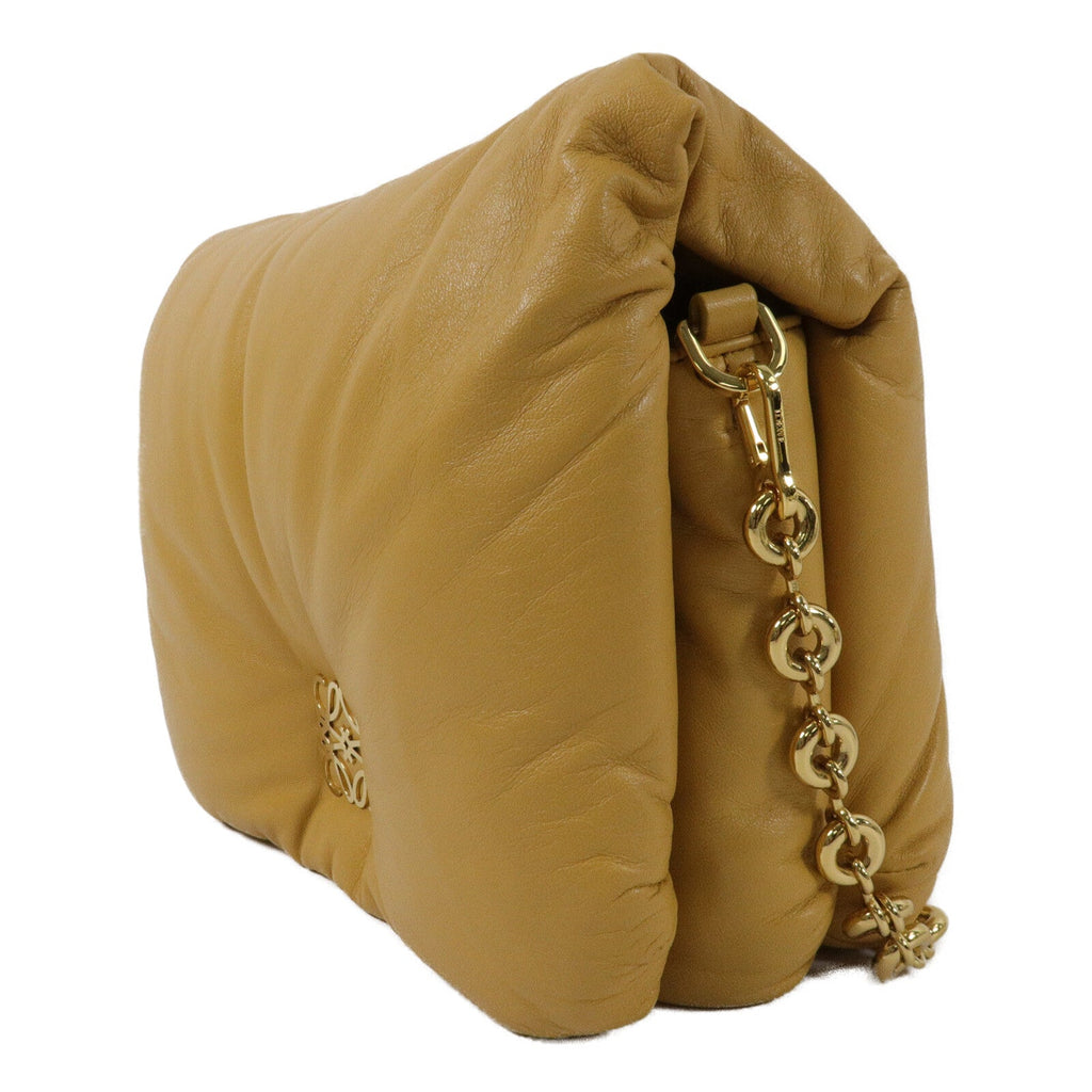LOEWE Goya Puffer · Lambskin Chain Bag