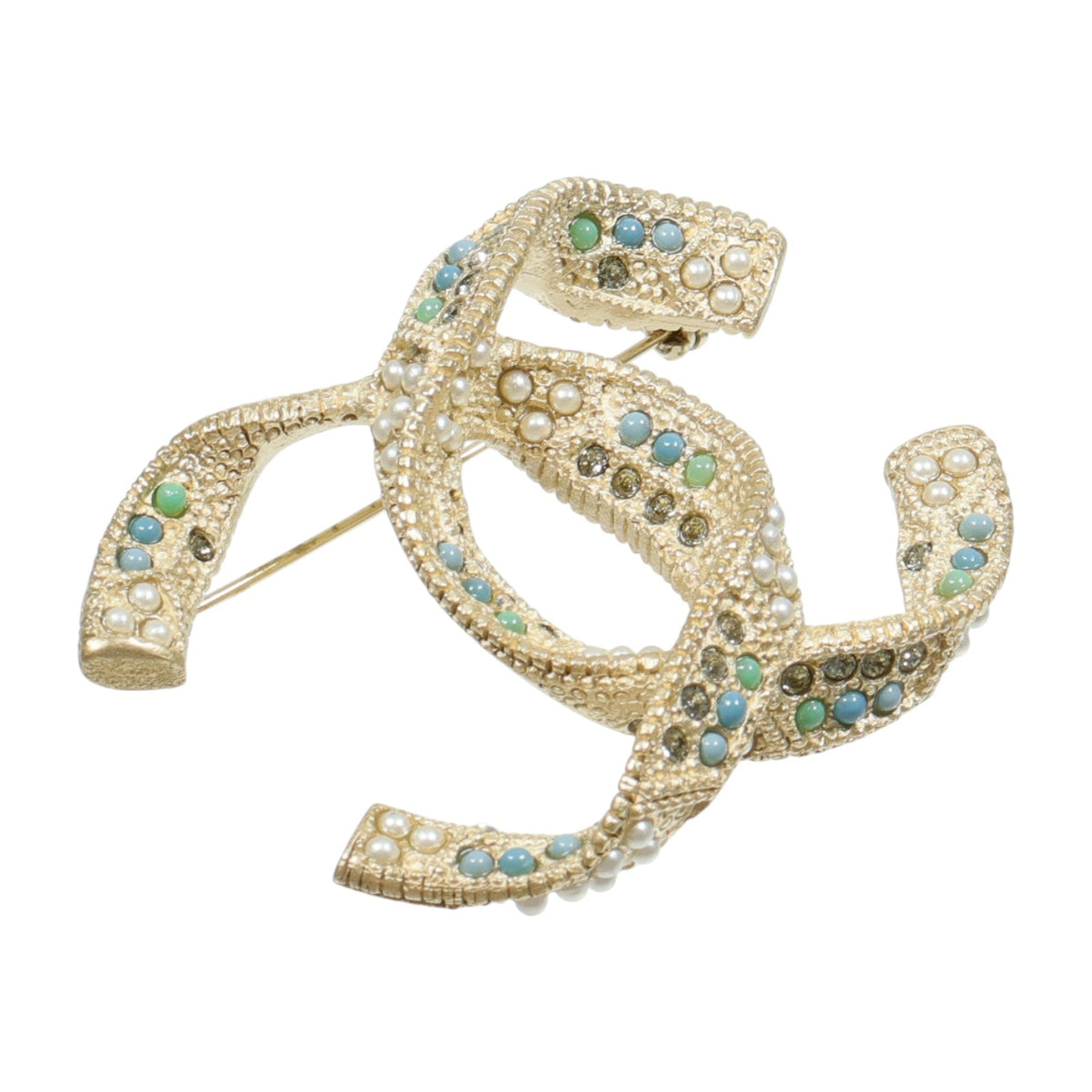 Chanel CC Brooch · Metal