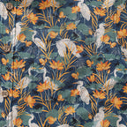 Men's Hawaiian Shirt By the pond By Cassandra O'Leary Cotton Button-down Short Sleeve Aloha Shirt
