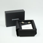 Chanel CC Earrings · PVC · Metal Accent