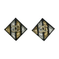 Chanel CC Earrings · PVC · Metal Accent